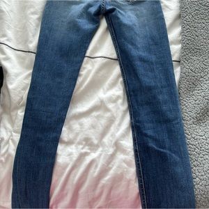 Rag and bone ripped detail jeans